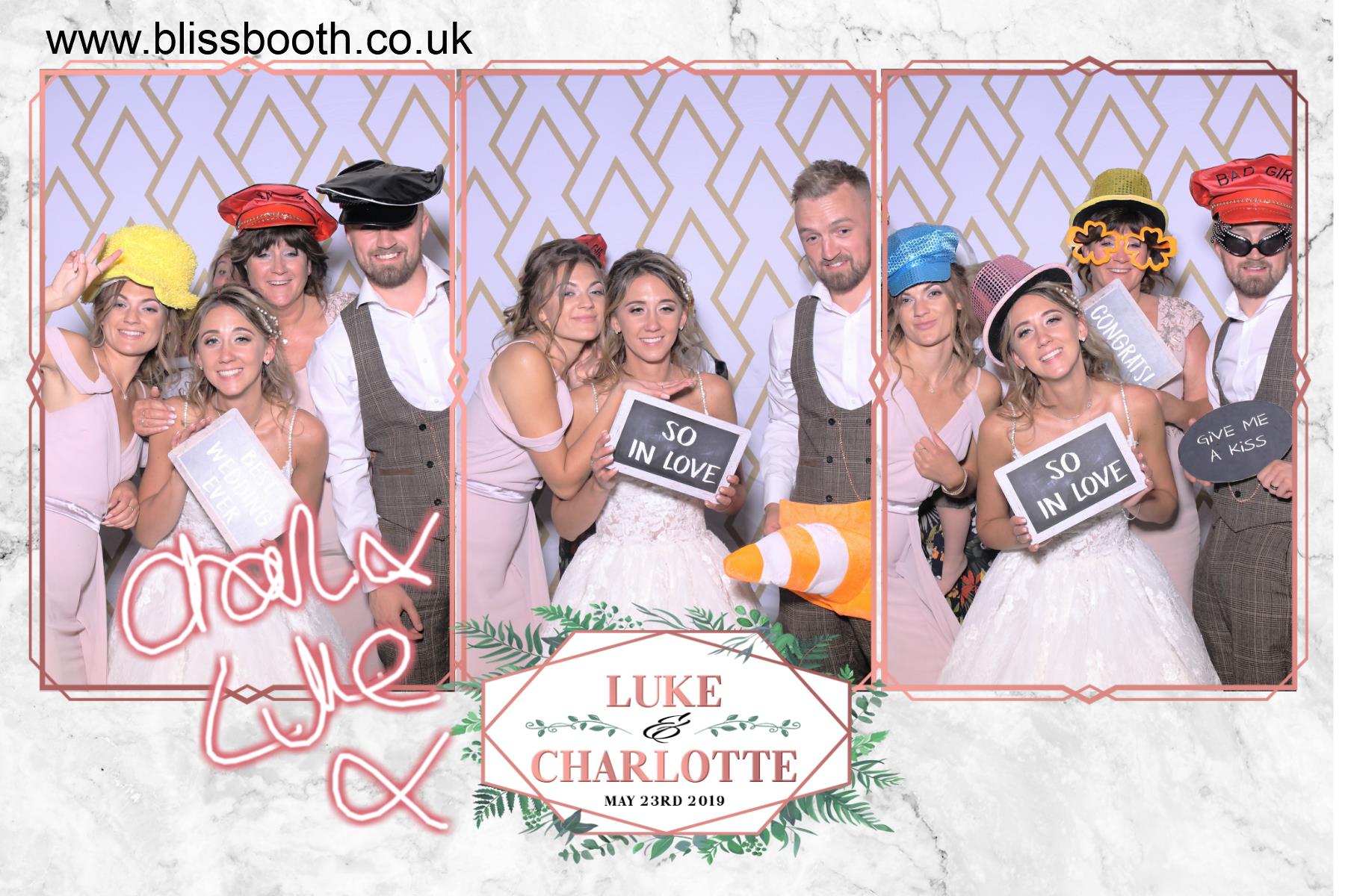 Luke and Charlotte | View more photos from the event at gallery.blissbooth.co.uk/u/BlissBooth/Luke-and-Charlotte